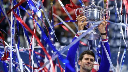Djokovic tuvo un festejo de película