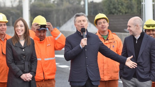 Macri inauguró mano a Capital de Puente La Noria