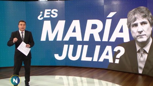 Amado Boudou: ¿es María Julia?