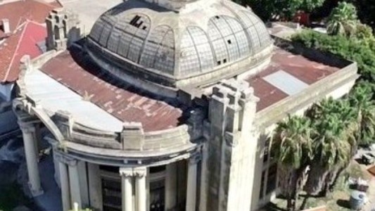 Pabellón del Centenario: Tras décadas de abandono, comenzó a ser restaurado