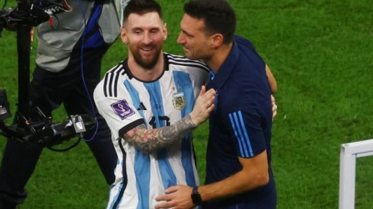 Messi llenó de elogios al cuerpo técnico de la Selección: "Son todos espectaculares"