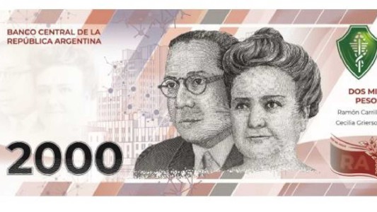 El Banco Central emitirá un billete de $2000