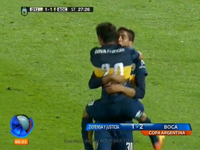 Copa Argentina: Boca sufrió pero le ganó a Defensa y Justicia y está en semifinales