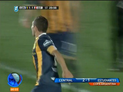 Central le dio vuelta el partido a Estudiantes y es semifinalista de la Copa Argentina