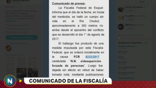 Caso Maldonado: el comunicado de la fiscalía