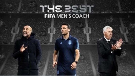Scaloni finalista en el premio The Best: competirá con Ancelotti y Guardiola