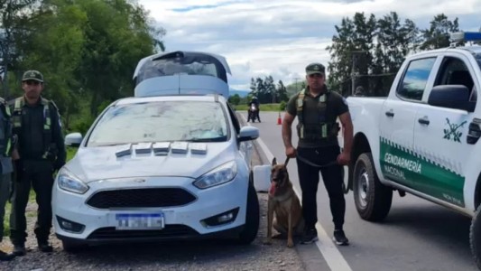 Jujuy: viajaban con dos menores en los asientos traseros para ocultar 5 kilos de cocaína