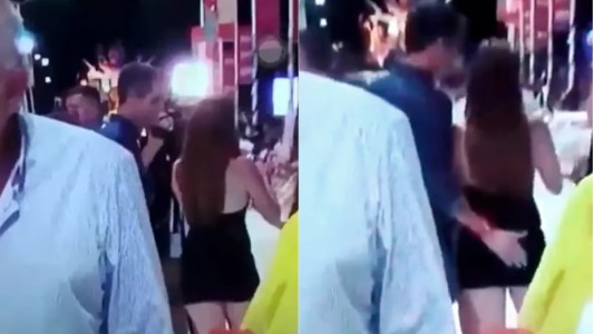 Repudio al intendente de Concordia tras ser grabado tocándole la cola a una periodista