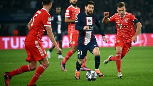 Con Messi, Neymar y Mbappé, el PSG perdió 1-0 con el Bayern Múnich por los octavos de la Champions League