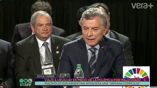 Macri dijo que Argentina atraviesa una “semana media compleja”