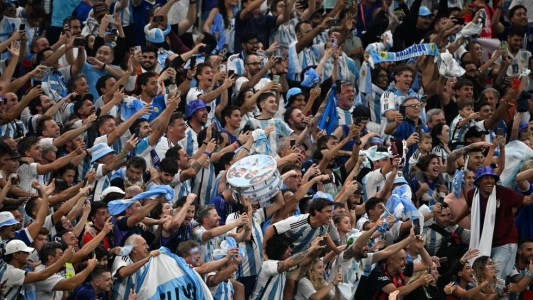 La hinchada argentina ternada al premio The Best a "la mejor afición del mundo"