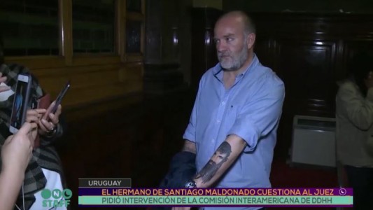 Sergio Maldonado ya lleva la cara de su hermano Santiago en la piel