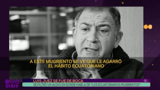 Luis Juez tildó de "mugrientos" a los ecuatorianos