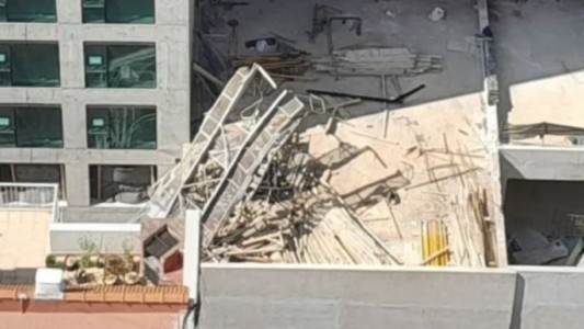Vicente López: se cayó una grúa en un edificio en obra y dejó un muerto y un herido grave