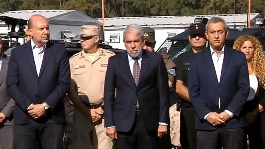 Aníbal Fernández en Rosario: "Trajimos fuerzas federales para actuar en cada lugar"