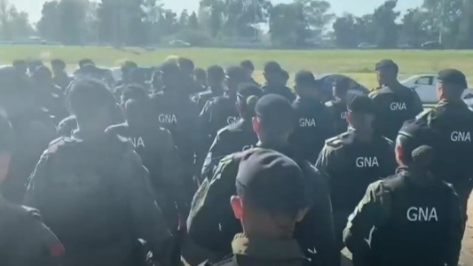 Video: así desembarcaron las fuerzas federales en Rosario