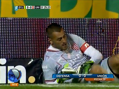 Bajo la lluvia y sin goles jugaron Unión con Defensa y Justicia