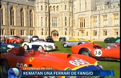Rematan una Ferrari de Fangio