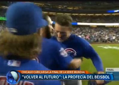 "Volver al futuro": la profecía del béisbol