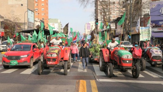 Anuncian una "Gran Marcha Federal" de campesinos
