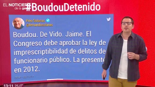 Boudou, detenido: la repercusión en las redes