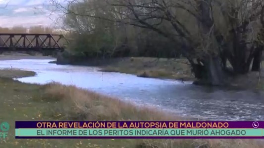 Otra revelación de la autopsia de Maldonado