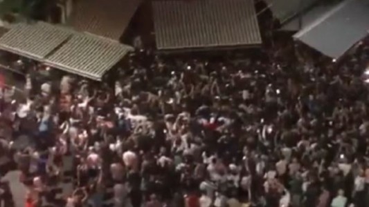 Messi cenó con su familia en una parrilla y revolucionó a los hinchas en Palermo