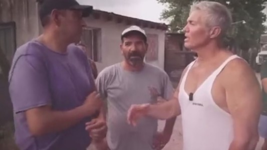 En musculosa: así lanzó su precandidatura a gobernador Fernando Burlando