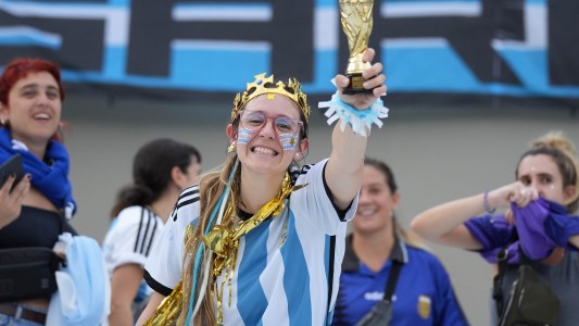 Las fotos de la pasión y el color de la hinchada argentina en las tribunas