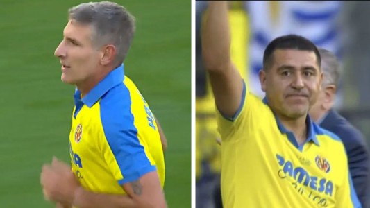 Riquelme y Palermo vuelven a jugar juntos por los 100 años del Villarreal
