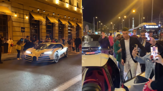Video: el impactante Bugatti de 10 millones de euros de Cristiano Ronaldo