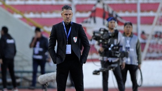 "Fuimos protagonistas", dijo Demichelis tras la derrota de River ante The Strongest