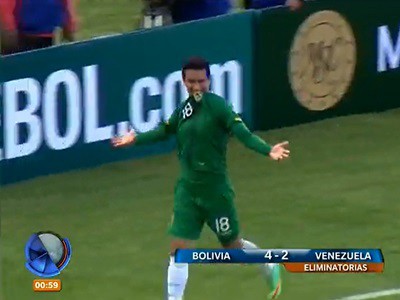 Eliminatorias: primera victoria de Bolivia y nueva derrota venezolana