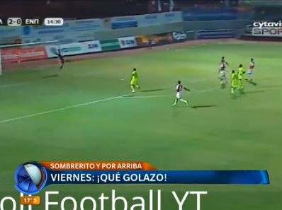 Un golazo a lo Neymar