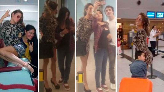 Escándalo: abuchearon a Vicky Xipolitakis en Ezeiza