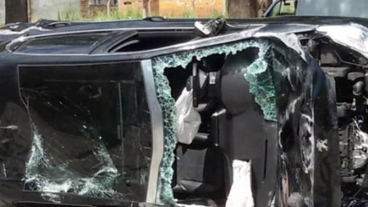 Cervi salió ileso de un espectacular accidente