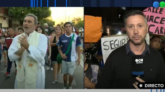 Asesinato de Lurdes: curas encabezaron una manifestación en reclamo de Justicia