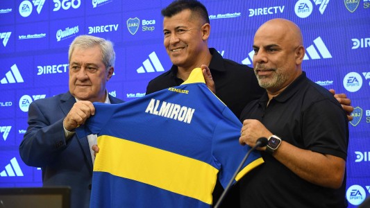 Almirón asumió como DT en Boca:  "Estoy muy agradecido por esta oportunidad, en especial a Riquelme"