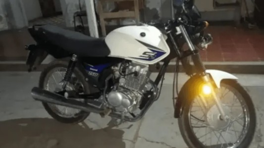 Una mujer vio a su nieto llegar con una moto sospechosa y lo denunció: era robada y fue detenido