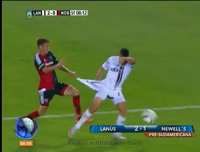 Lanús le ganó a Newell's y sigue en camino a la Sudamericana