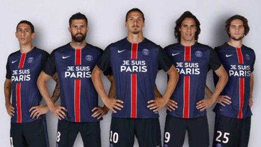 El Paris Saint Germain homenajeará a las víctimas en su camiseta