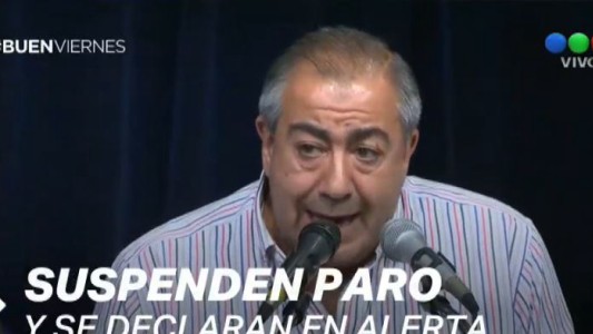 Suspenden el paro, pero se declaran "en alerta”
