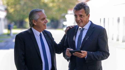 Interna oficialista: Alberto Fernández se reunió con Sergio Massa en Olivos