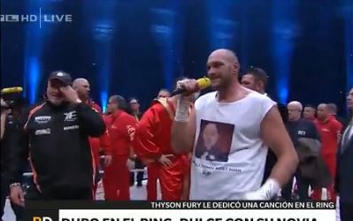 Tyson Fury: un gigante romántico