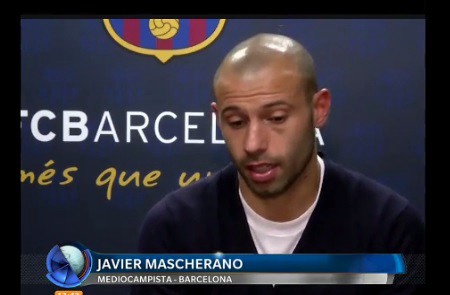 Mascherano: "Todo indica que los favoritos a jugar la final son River y Barcelona"