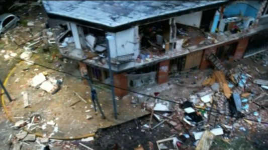 Impactante explosión en Santos Lugares dejó al menos seis heridos