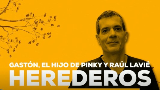 Herederos: Gastón Satragno, hijo de Pinky