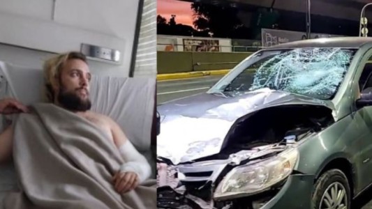 "Caminaba como zombie": habló con el conductor alcoholizado que momentos antes lo atropelló