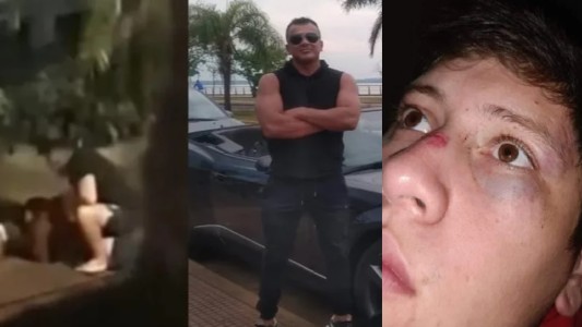 Video: luchador de artes marciales le dio una paliza al delivery por la tardanza en la entrega