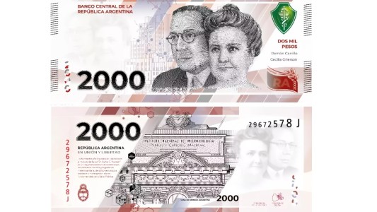 Adelantan la salida de los billetes de $ 2000